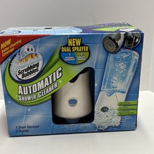 New automatic shower cleaner. Scrubbing bubbl...