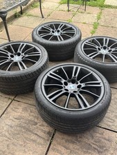 Genuine BMW 18” MV3 Style 193M Staggered alloys wheels 5x120 E90 E92 Series 3