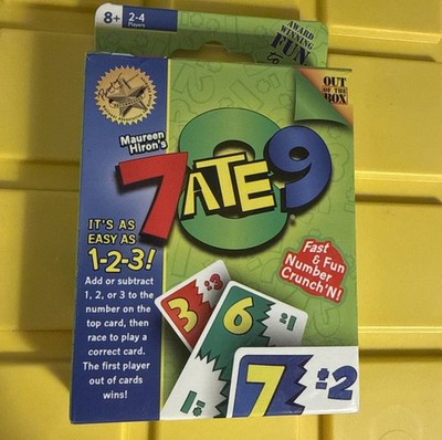 Maureen Hiron s 7 Ate 9 Card Game Out of the Box Publishing - NEW!