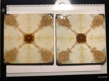 2 x Vintage ceramic Tiles By Campbell England