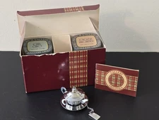 VTG Gallery Originals Tea Gift Set Earl Grey English Breakfast Teapot Infuser