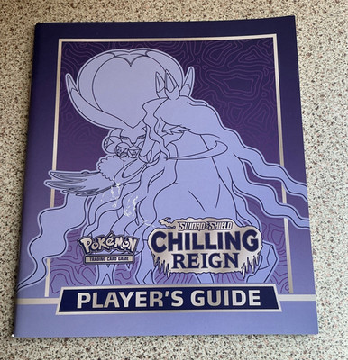 Schwert & Schild Chilling Reign Pokemon Players Guide Info Heft für Spieler