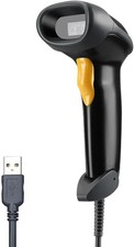 Handheld USB 2D Barcode Scanner Wired Automatic QR Code Reader For POS Warehouse