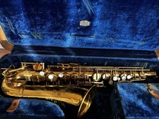 Holton Vintage Elkhorn Wis USA Alto Saxophone with Original Case