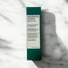 SOME BY MI AHA BHA PHA 30 Days Miracle Toner 30ml Moisturizing Toner NEW