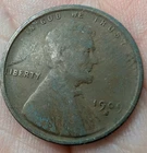 Genuine Key Date 1909-S Lincoln Cent