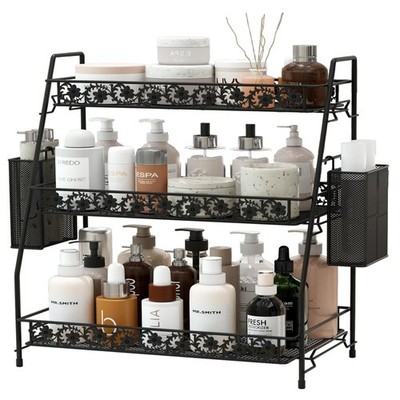 IBEDMAZIE 3-Tier Shelf Organizer,Large Size Storage Rack,Counter Organiztion ...