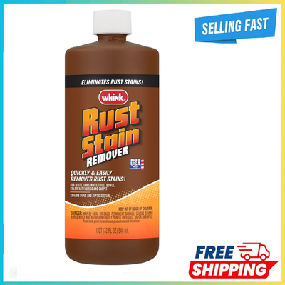 #ad Rust Oleum Whink Rust Stain Remover Heavy Duty Iron Stain Remover for White To $11.52