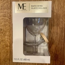 Modern Expressions Bath Wine Glass Holder New In Box