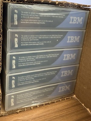 IBM Total Storage LTO Ultrium 400gb/800gb compressed Data Cartridge new lot 5