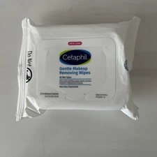 Cetaphil Gentle Makeup Removing Face Wipes, Daily Cleansing Facial Towelettes 25