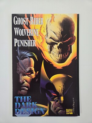 GHOST RIDER WOLVERINE PUNISHER THE DARK DESIGN #1 NEAR MINT UNREAD COPY 1994