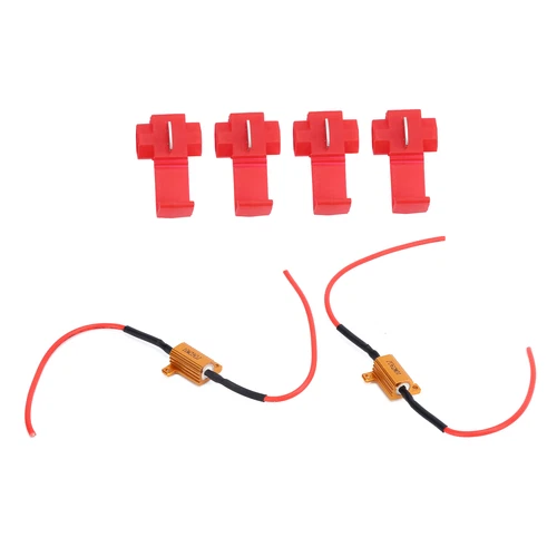 2pcs LED Decoder 10W 39Ω Load Resistor Canbus Error Canceller For Headlight