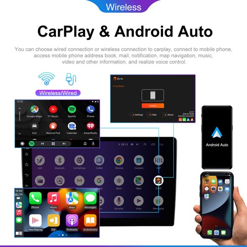 64 GB Android 12 Apple Carplay radio de coche GPS para VW Santana/Skoda Rapid Spaceback - Imagen 3 de 20