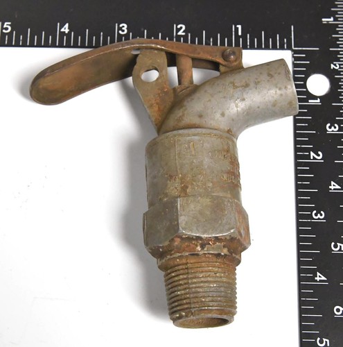 VINTAGE INDUSTRIAL IMPERIAL BRASS FAUCET SPIGOT STEAM PUNK - Picture 5 of 5