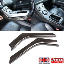 Black Wood Grain Conosle Box Side Trim For Range Rover Evoque L538 2012-2018