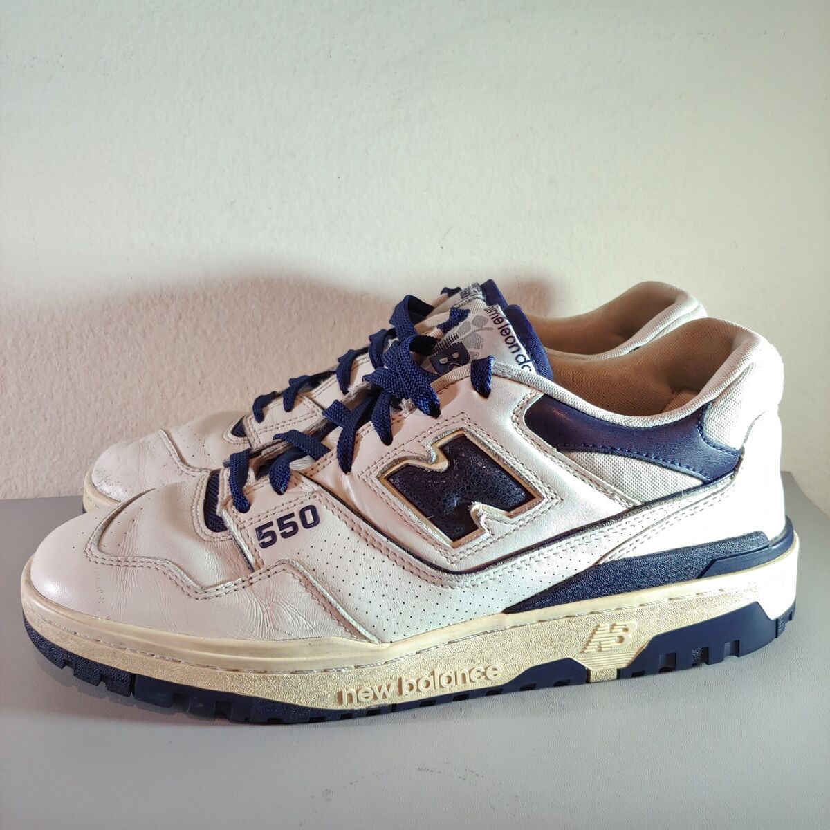 Aime Leon Dore × New balance ☆ BB550ALF ‘Navy’ NEW BALANCE BB550ALF 550 AIME LEON DORE ALD OFF WHITE NAVY