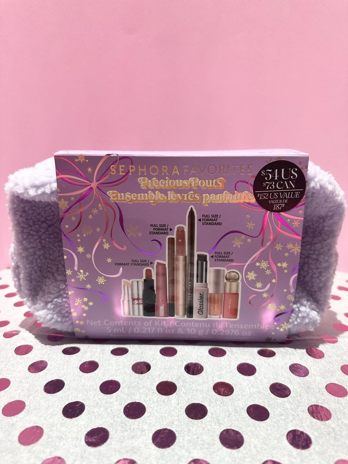 SEPHORA FAVORITES PRECIOUS POUTS KIT LIMITED EDITION