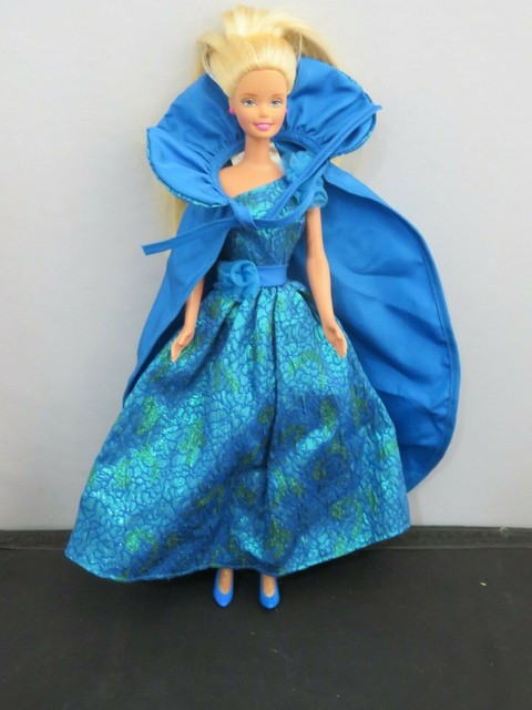 barbie blue gown