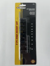 KR Tools - 9 pc. Star Socket Set [ T-10  ~~  T-50 ] (Part # 39200)