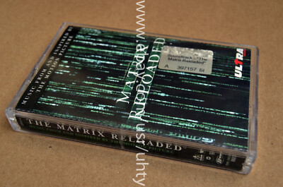 THE MATRIX RELOADED OST RARE UKR ORIGINAL TAPE CASSETTE LINKIN MANSON ZOMBIE