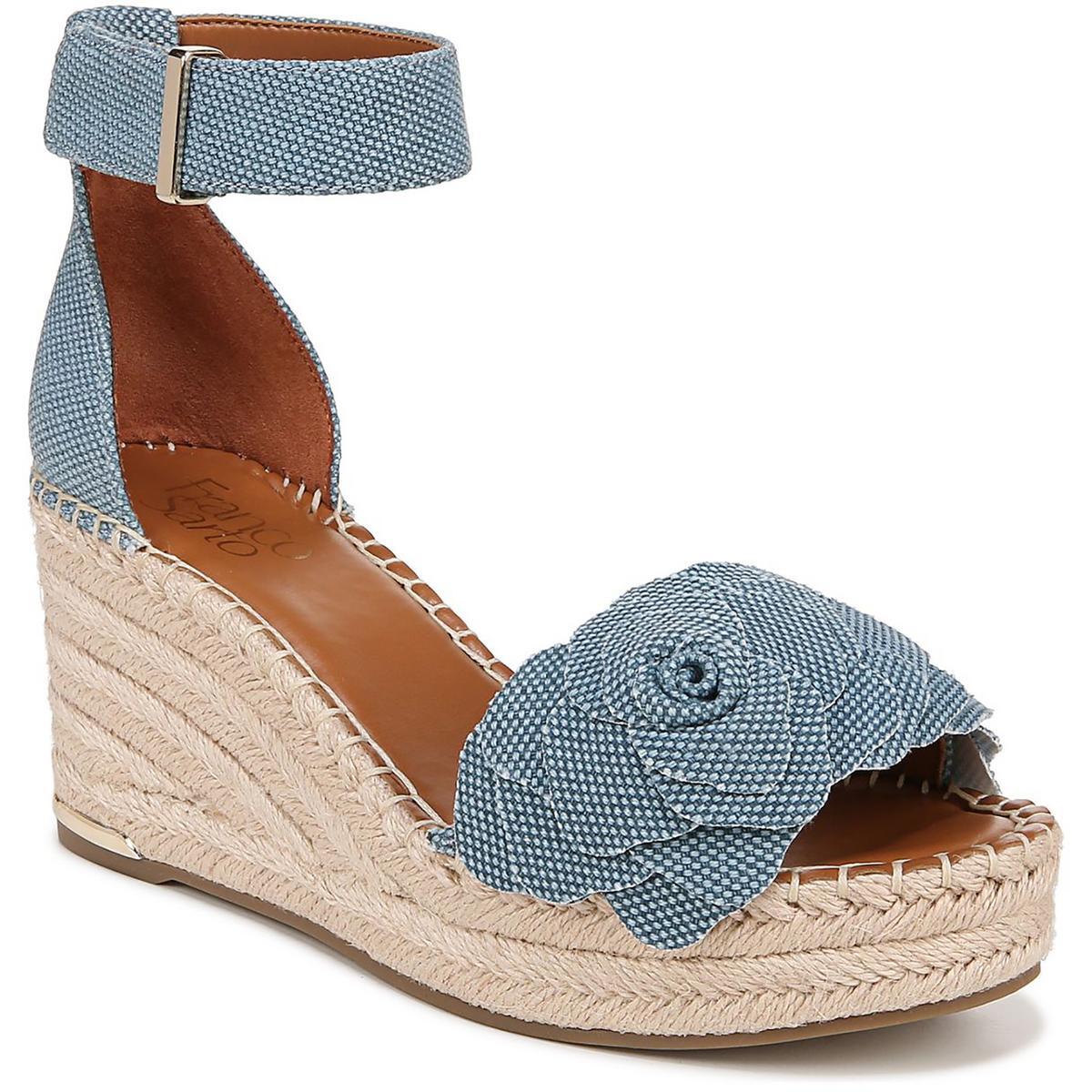 Женские эспадрильи Franco Sarto L-Clemens6 синего цвета, 7 средних размеров (B,M), BHFO 2081