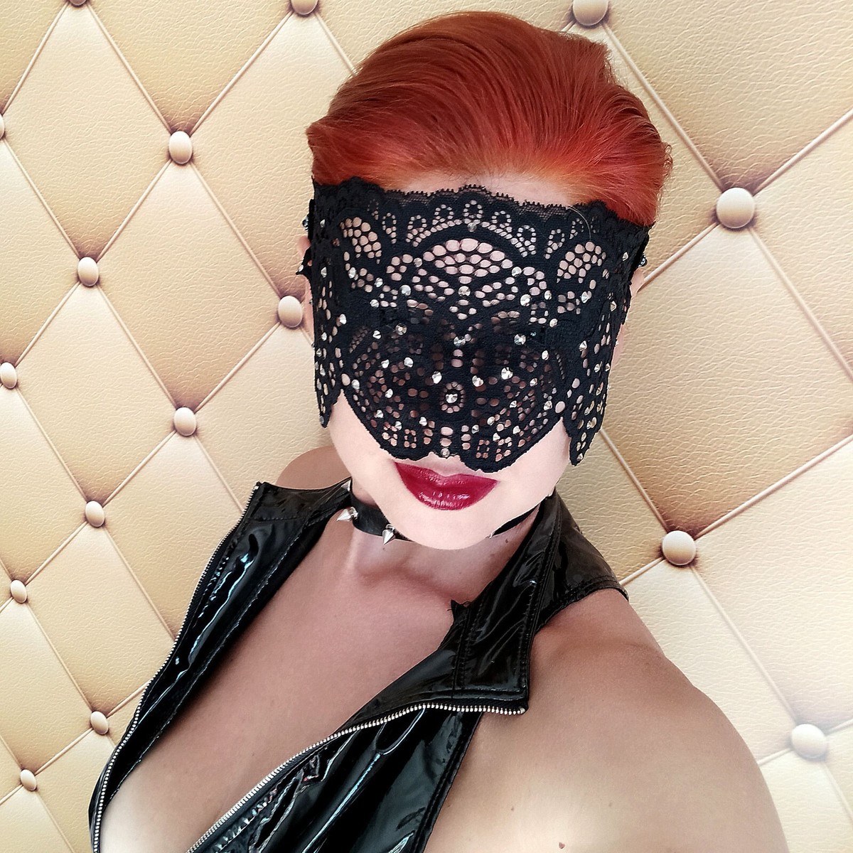 Eyes Wide Shut Full Face Lace Masquerade Mask for Women Sexy