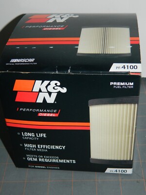 K&N ENGINEERING KN Diesel Inline Fuel Filter | PF-4100 FREE SHIP