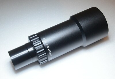 Leica Mikroskop Video Fototube Objektiv 1x Adapter 10445930, Ø37mm