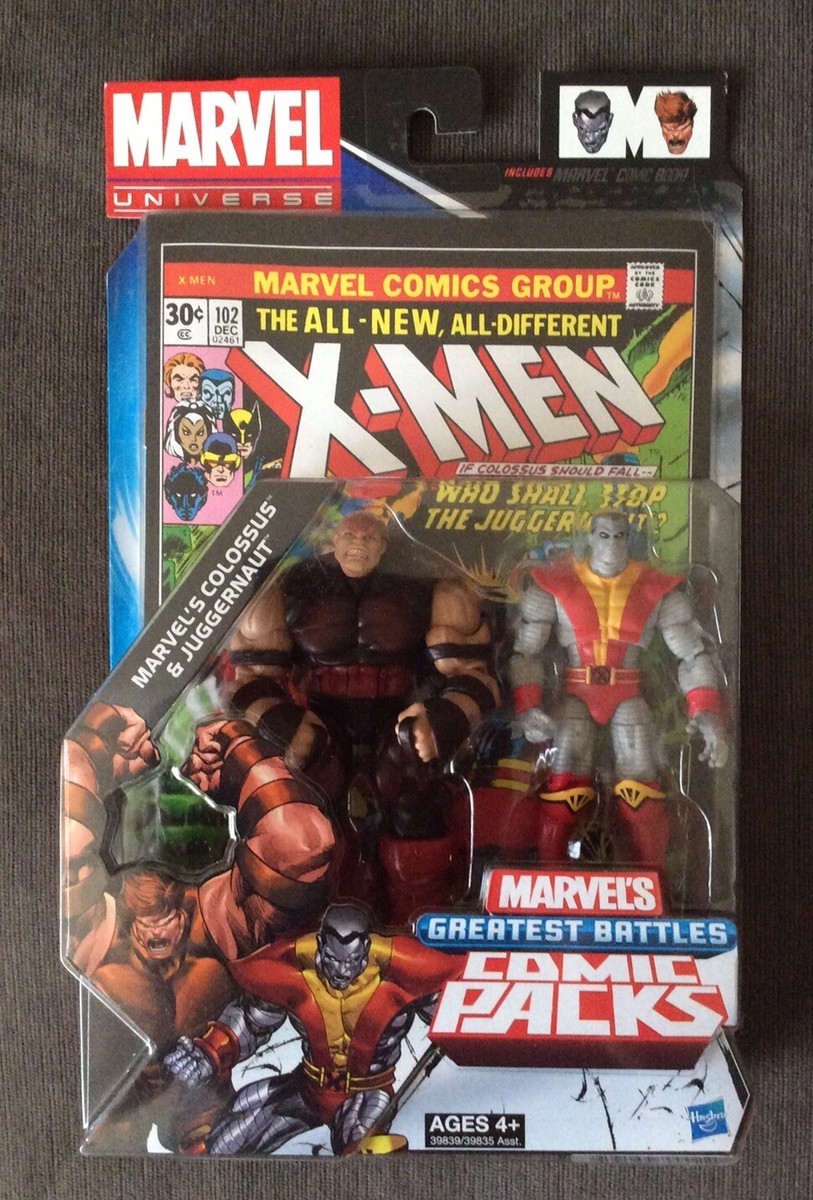 アメコミ HASBRO MARVEL UNIVERSE COMIC PACKS X-MEN HASBRO MARVEL'S GREATEST BATTLES COMIC PACKS LOT(5