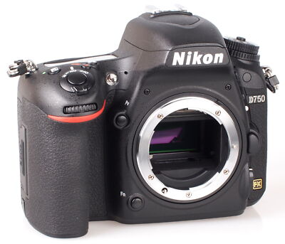Nikon D750 24.3 MP Digital SLR Camera - Black (Body Only Nikon D750 24.3 MP Digital SLR Camera - Black (Body Only