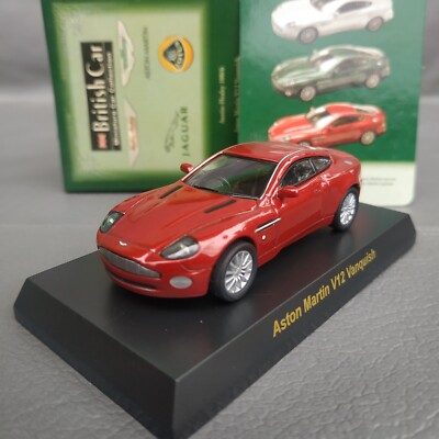 Kyosho 1:64 Aston Martin V12 Vanquish Red | eBay