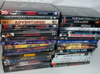 $3.99 DVD Horror Movies BUNDLE AND SAVE ON SHIPPING + BULK DISCOUNT 25% off 4+