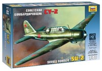 Su-2 Soviet Light Bomber 1:48 Kunststoff Modell Kit Zvezda
