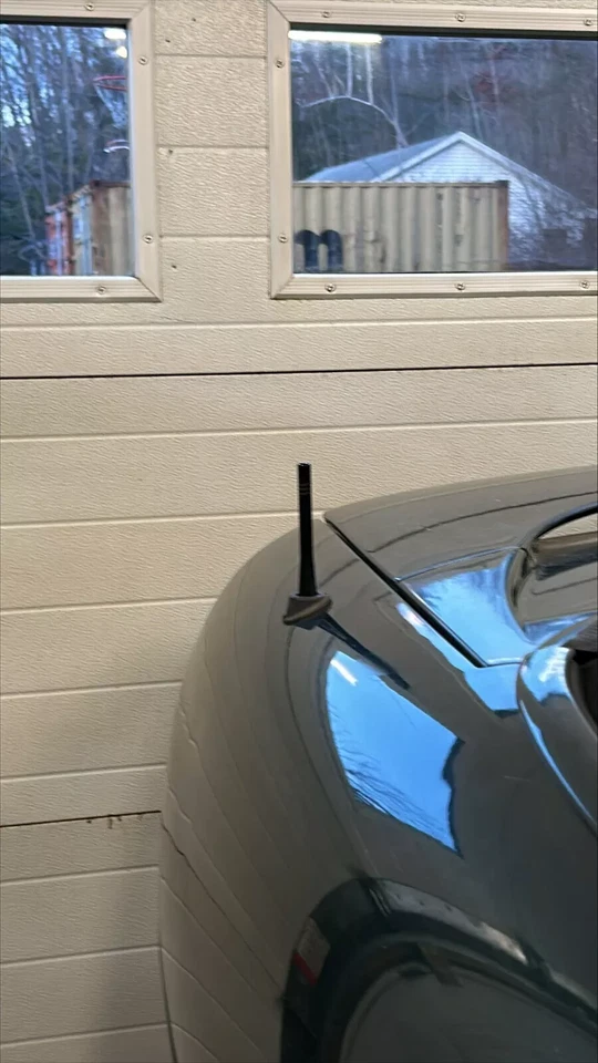 4" Short Black Aluminum Antenna Mast Radio AM/FM for Chevrolet Camaro 1982-2002 - Image 4 of 4