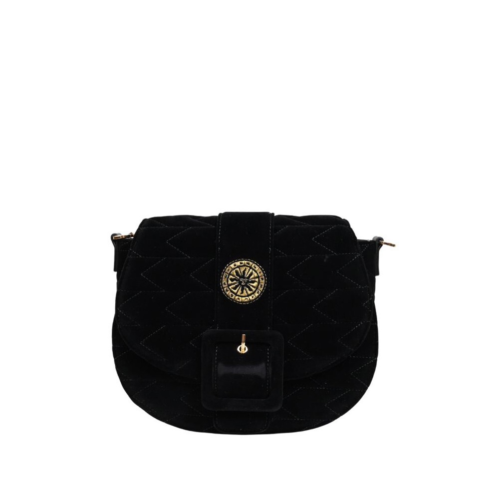 РОБЕРТА ДИ КАМЕРИНО БОРСА-ТРАКОЛЛА В СЕДЛЕ ВЕЛЛУТО-ТРАПУНТАТО-НЕРО-МОРЕТТА