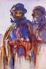high quality oil painting handpainted on canvas "bedouins"