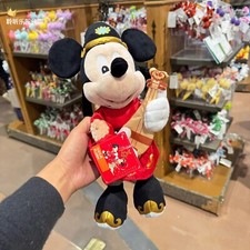 Original Shanghai Disney 2025 New Year Mickey Cartoon Plush Toys Doll