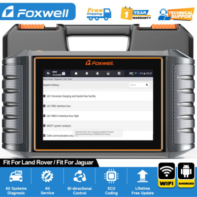 FOXWELL NT710 For Land Rover Jaguar Bidirectional Car OBD2 Scanner Diagnostic