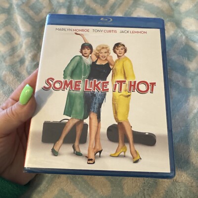 NEW** Some Like It Hot (Blu-ray) Marilyn Monroe/TonyCurtis/Jack Lemmon