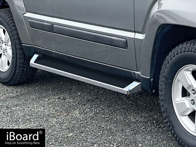 Premium 6'' iBoard Side Steps Fit 08-13 Jeep Liberty