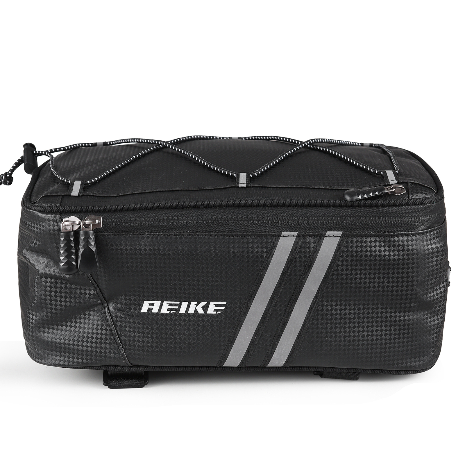 Bike Trunk Cooler Bag resistant Rear Rack Bag with Rain Cover eBay