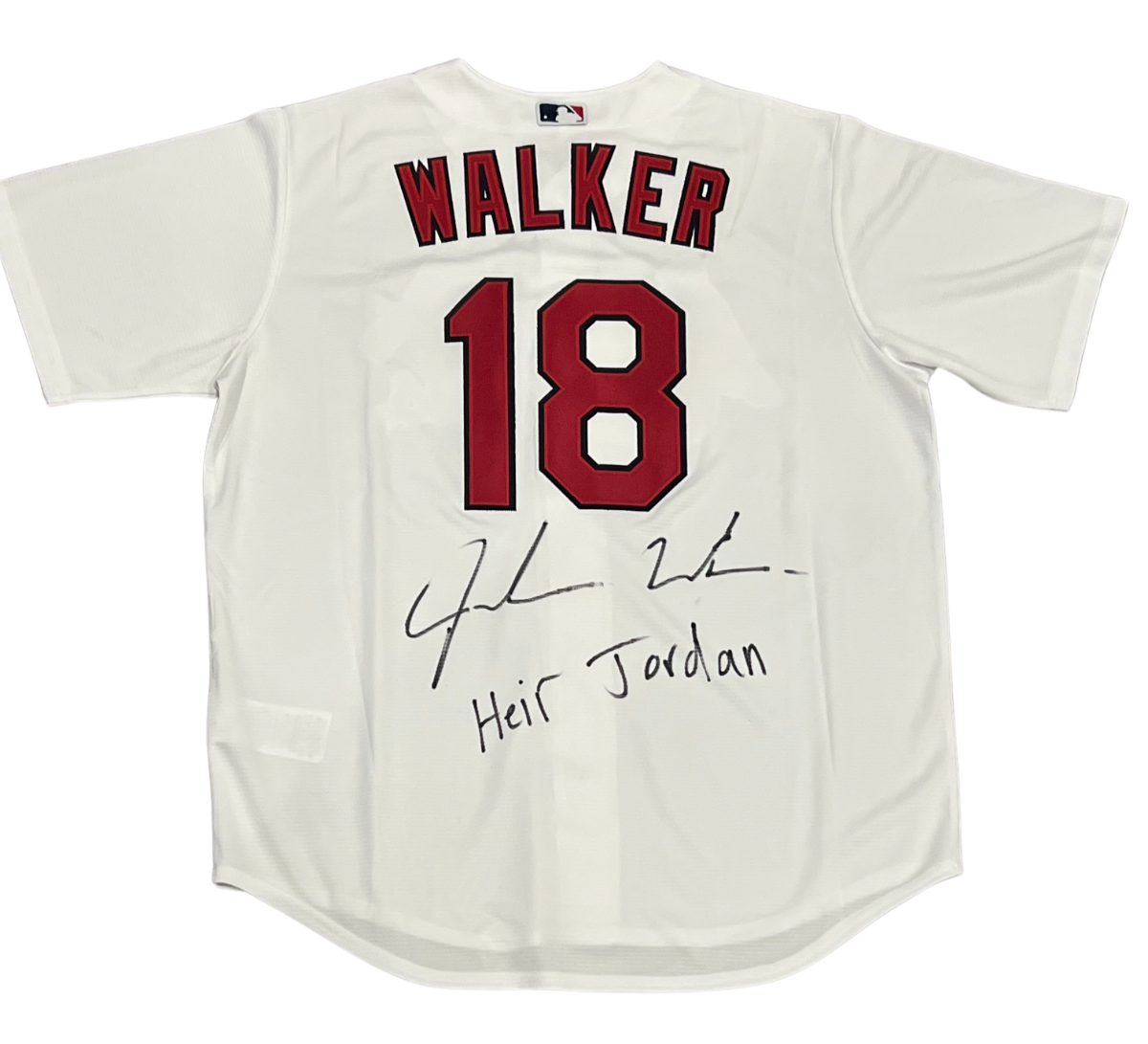 Jordan Walker Signed Auto Cardinals Official Nike Jersey 