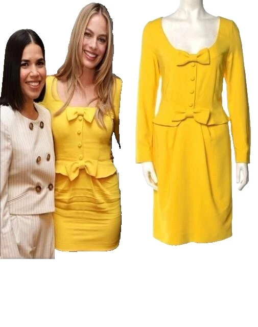 Moschino Shift 女式纯色职业连衣裙