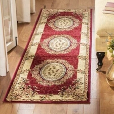 Long Runner Traditional Oriental Red Area Rug **FREE SHIPPING**