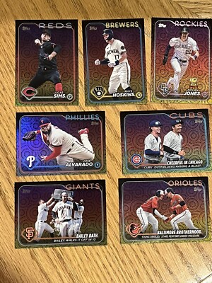 2024 Topps Series 2 - Summer Holiday Foil Parallels - Pick & Complete Your Set