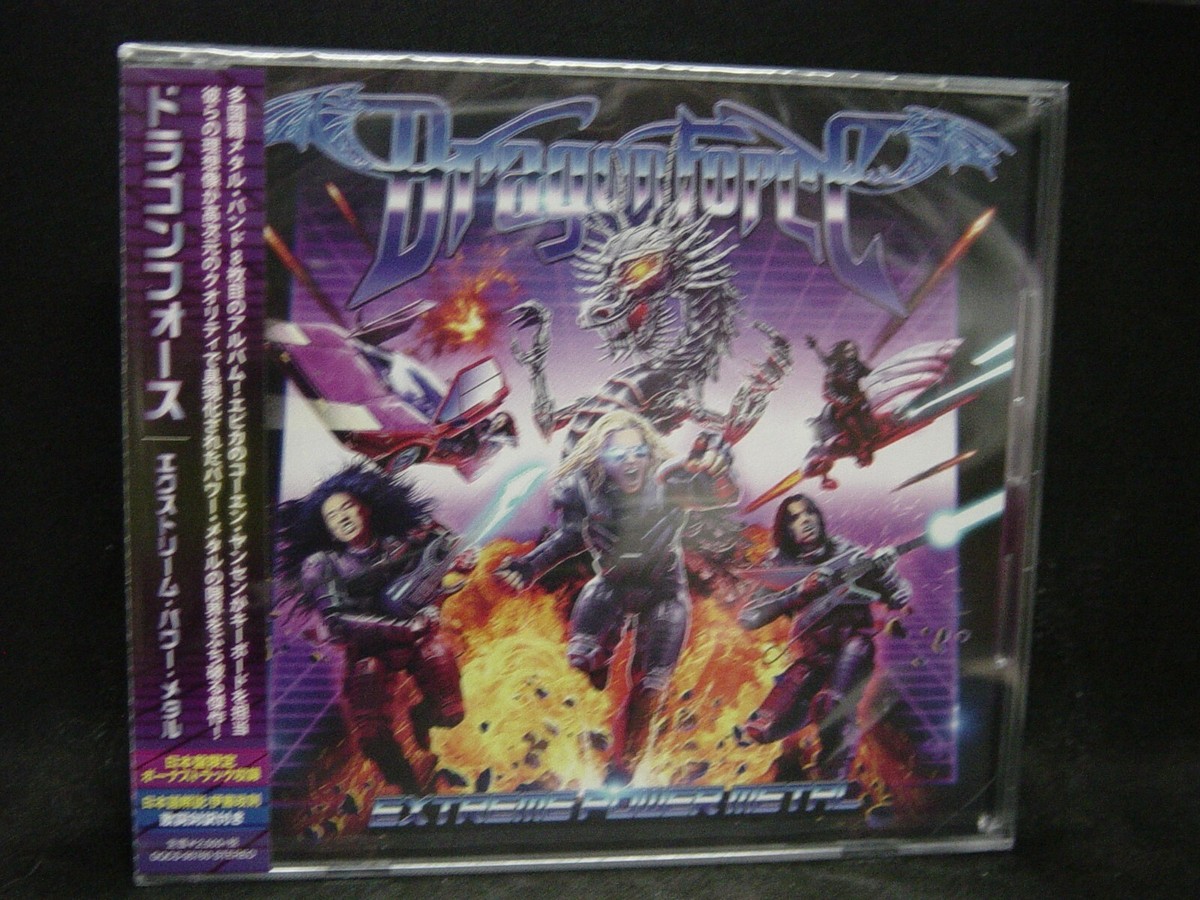 DRAGONFORCE Extreme Power Metal + 1 JAPAN CD DragonHeart