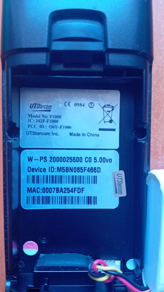 UTStarcom F1000 WIFI vintage wireless Internet phone - Image 2 of 4