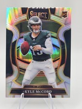 2025 Panini Select - Concourse Kyle McCord #91 Silver Prizm (RC)