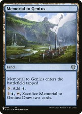 x1 Memorial to Genius - The List - The List - NM - MTG